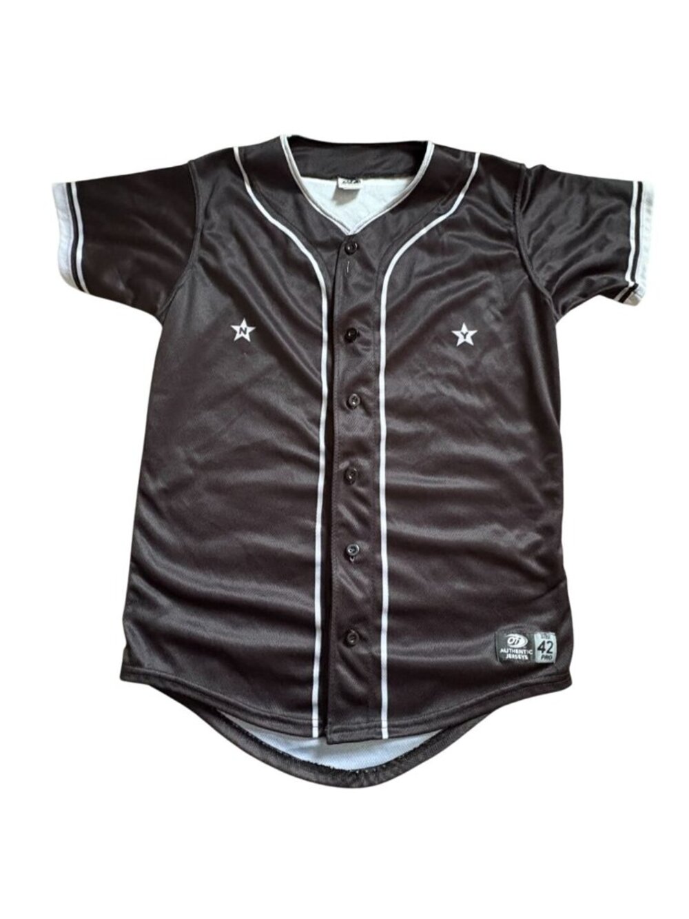 OT Sports Authentic Jersey Size 42 Pro-Black-GUC